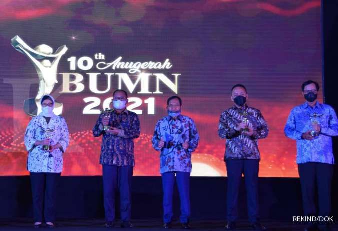 Dirut WEGE Nariman Prasetyo Kembali Raih CEO Driving Execution Terbaik di Ajang Anugerah BUMN 2021