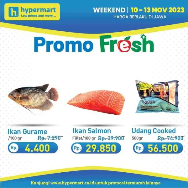 Promo Hypermart Hyper Diskon Weekend Periode 10-13 November 2023