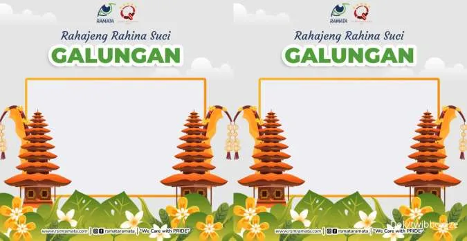 twibbon Galungan 2023