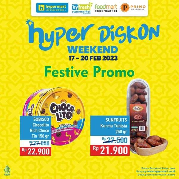 Katalog Promo JSM Hypermart Terbaru 17-20 Februari 2023, Hyper Diskon Weekend