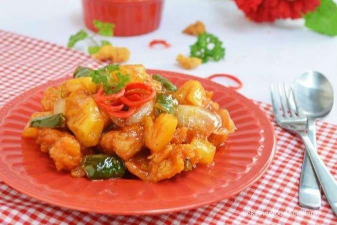 Resep Ayam Kuluyuk Asam Manis Ala Masakan Tionghoa