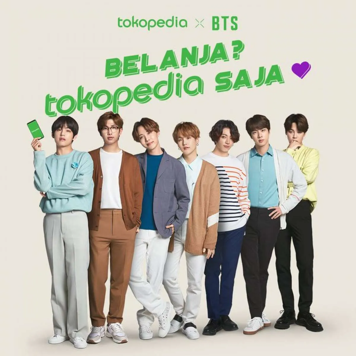 Tokopedia menggandeng BTS, Boyband asal Korea Selatan