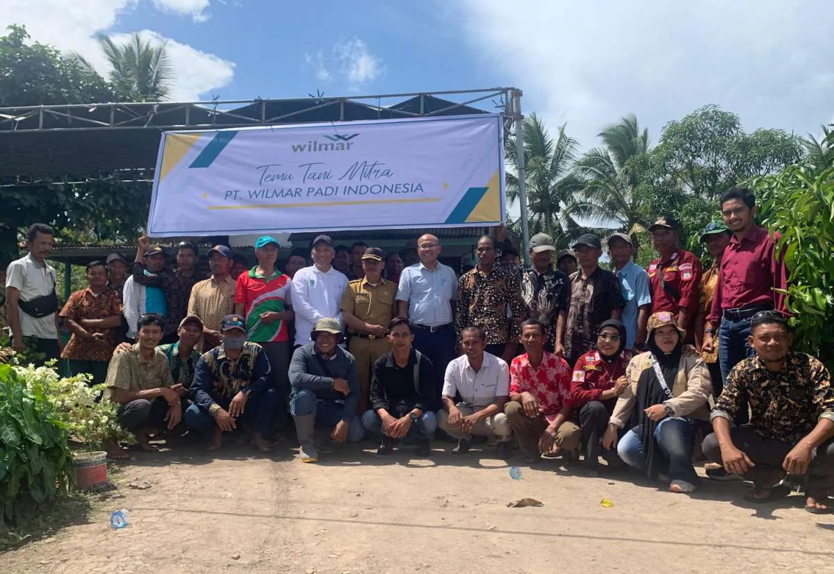 Wilmar Padi Indonesia Targetkan Kemitraan dengan Petani 20.000 Ha pada 2024
