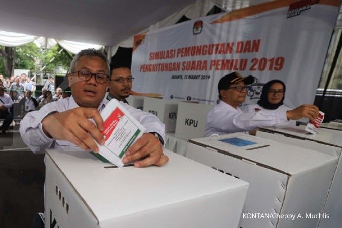 UPDATE real count pilpres KPU (25 April, 16.00 WIB) Jokowi 56,10% - Prabowo 43,90%