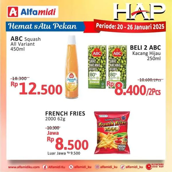 Promo Alfamidi Hemat Satu Pekan Periode 20-22 Januari 2025