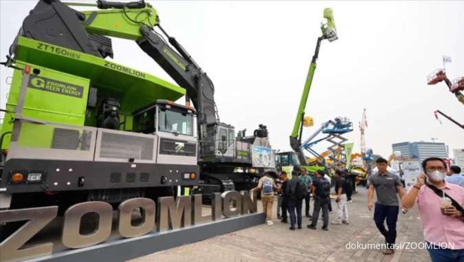 Zoomlion Kantongi Kontrak Rp15 Triliun Selama Pameran Tambang Indonesia 2025 