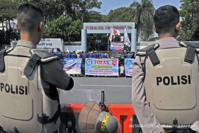 9.236 Personel TNI-Polri disiagakan untuk kawal aksi demo menolak UU Cipta Kerja
