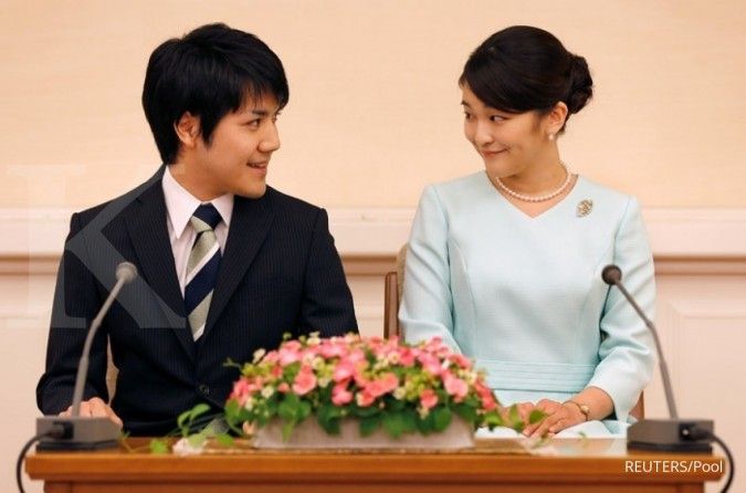 Menikahi rakyat jelata, Putri Mako Jepang harus bayar Rp 19,252 miliar 