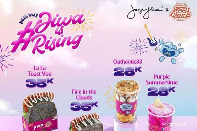 Promo Janji Jiwa x Head in the Clouds Jakarta Hadirkan Menu Jiwa is Rising Terbaru