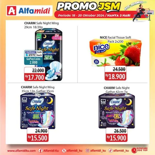 Promo JSM Alfamidi Periode 18-20 Oktober 2024