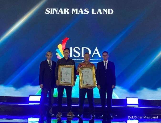 CSR Sinar Mas Land Raih Indonesia Sustainable Development Goals Award (ISDA) 2023