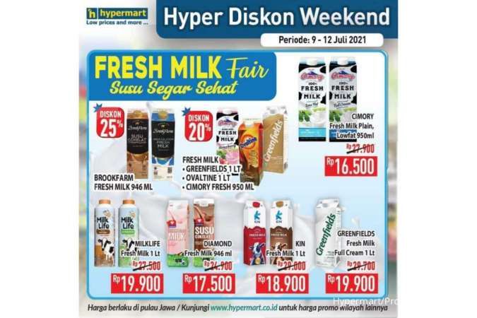 Terbaru! Promo Hypermart weekday 12 Juli 2021, Hyper Diskon