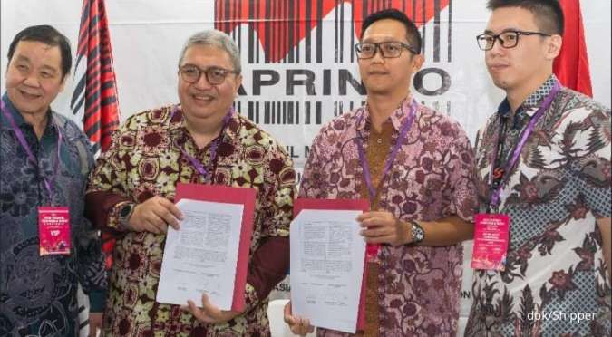 Dukung UMKM Indonesia Tembus Pasar Global, Shipper dan Aprindo Perkuat Kerjasama 