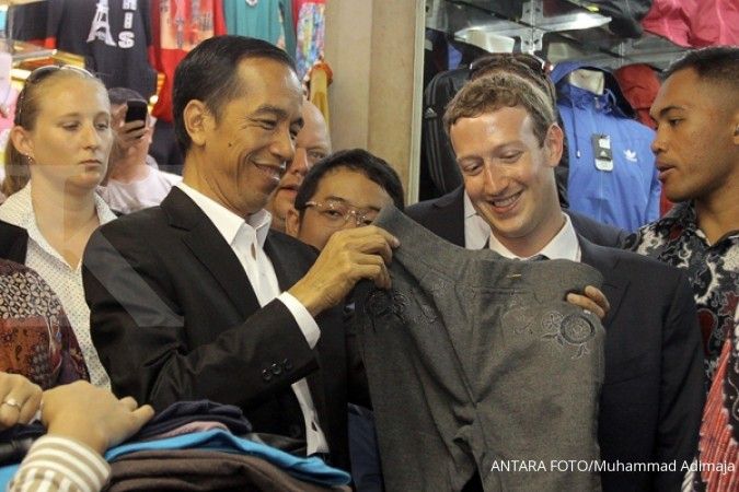 Jokowi takes Zuckerberg on ‘blusukan’