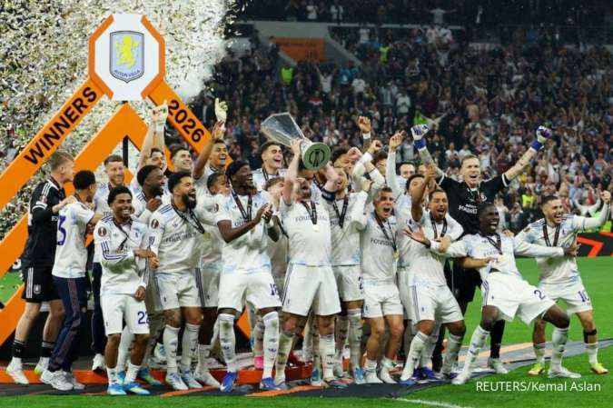 Aston Villa Juara Europa League, Skenario EPL Bisa Dapat 6 Tiket Liga Champions