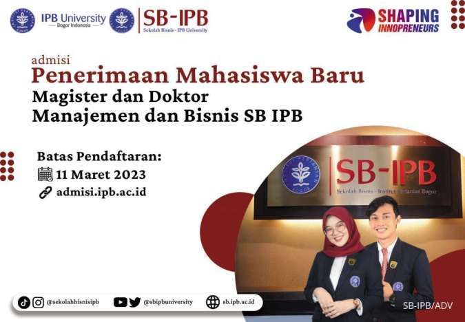 SHAPING INNOPRENEUR: Jadi Pemimpin Bisnis Masa Depan bersama SB IPB University