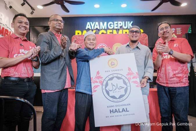 Ayam Gepuk Pak Gembus Raih Sertifikasi Halal untuk 12 dari 70 Cabang di Malaysia