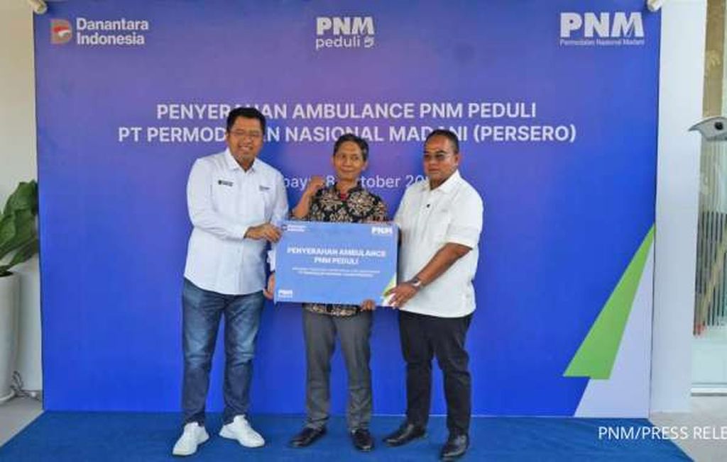 PNM Peduli Hadirkan Ambulans, Percepat Pertolongan bagi Masyarakat Sidoarjo