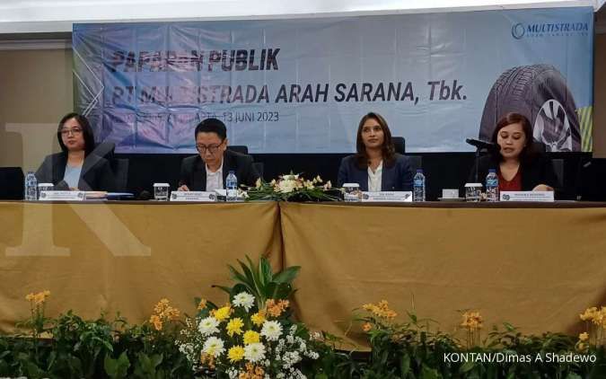 Multistrada Arah Sarana (MASA) Optimistis Bisa Tingkatkan Penjualan Ban pada 2023