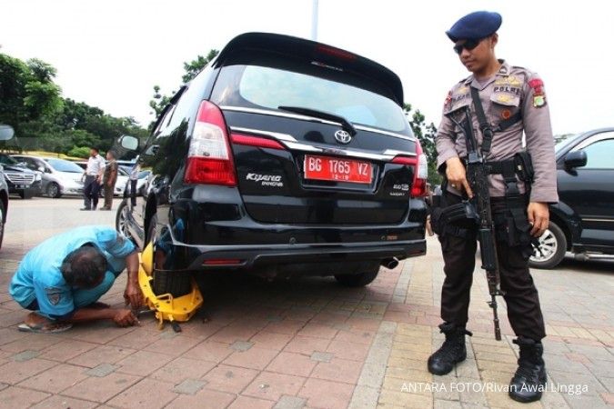 Libur panjang, jangan parkir di luar mall Jakarta