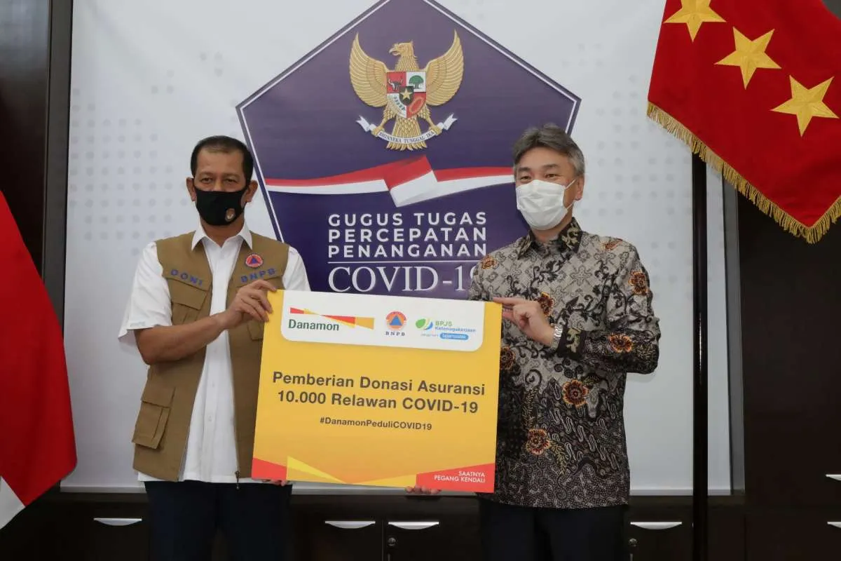 Bank Danamon Salurkan Asuransi Bagi 10.000 Relawan Medis dan Non-Medis