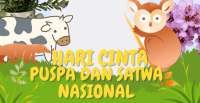 Kumpulan Link Twibbon Hari Cinta Puspa Satwa Nasional 2025 Terbaru