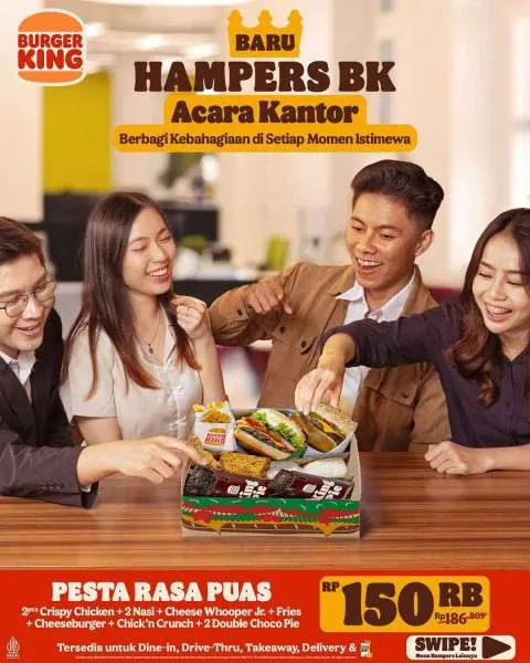 Promo Burger King Pesta Rasa Puas