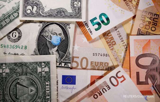 Ekonomi Eropa tak seburuk prediksi, euro menguat terhadap dolar AS