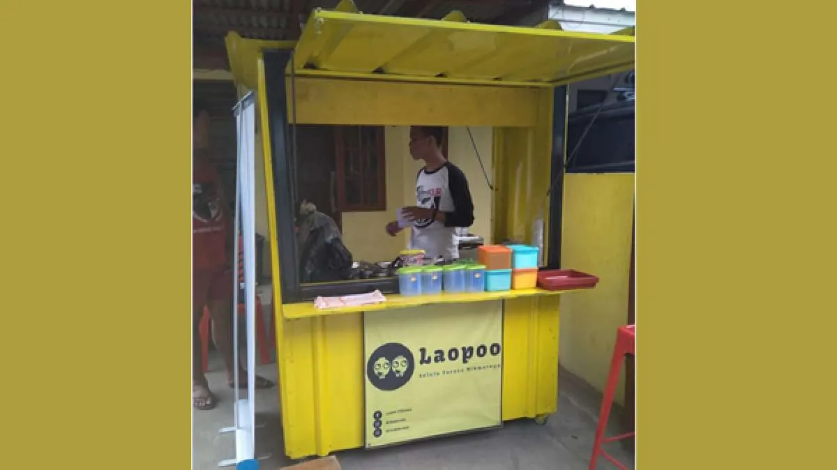Menjajal potensi Laopoo, gerai makanan minuman 2 in 1