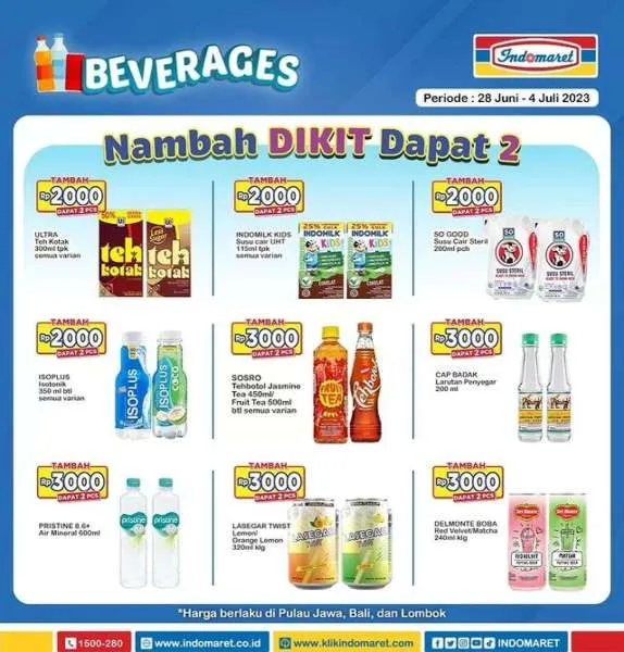 Promo Indomaret Super Hemat Periode 28 Juni-4 Juli 2023