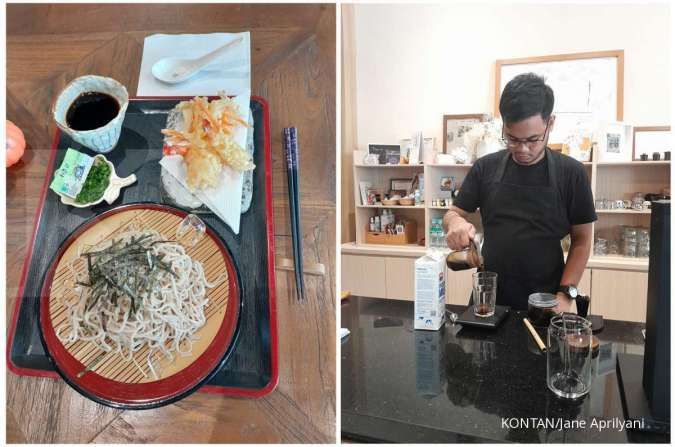 Nikmat Kopi dan Mochi Racikan Kouji Genki