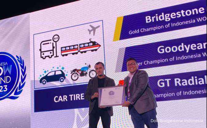 Bridgestone Indonesia Raih Penghargaan Gold Champion, Indonesia WOW Brand Award 2023