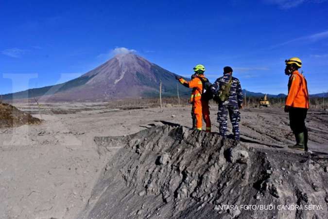 Aktivitas Vulkanik Gunung Semeru Kembali Menggeliat Senin (3/1) Siang