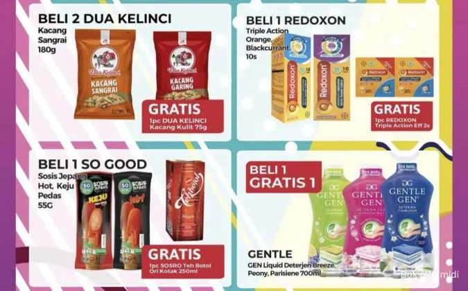 Promo Alfamidi Ngartis 16-30 Oktober 2025, Beli 1 Gratis 1 Gentle Gen-Redoxon