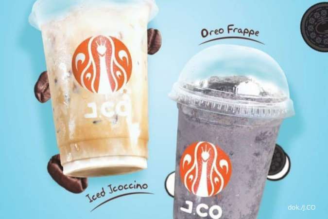 Promo J.CO BOGO 9-22 Mei 2022, Beli 1 Gratis 1 Oreo Frappe dan Iced Jcoccino 