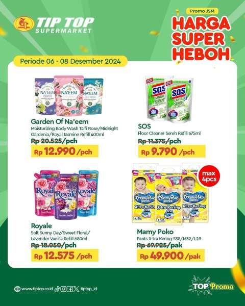 Promo JSM Tip Top 6-8 Desember 2024