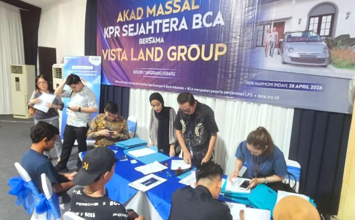 BCA Salurkan KPR Subsidi Bunga 5% di Proyek Vista Land Tanpa Dana FLPP