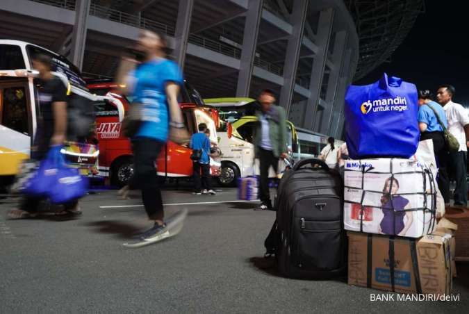 Bank Mandiri Berangkatkan 10.000 Pemudik Lewat Program Mudik Gratis