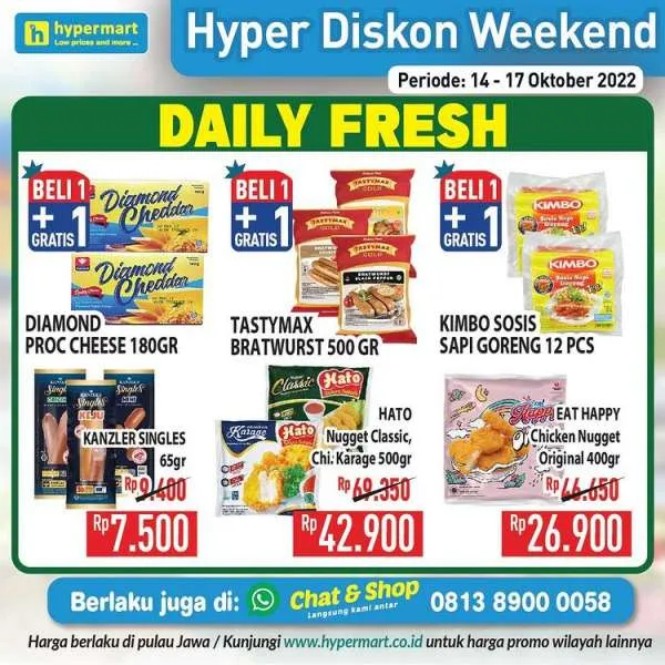 Promo JSM Hypermart Mulai 14-17 Oktober 2022