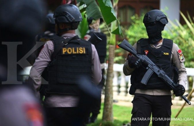 Densus 88 tangkap terduga teroris di Lamongan 