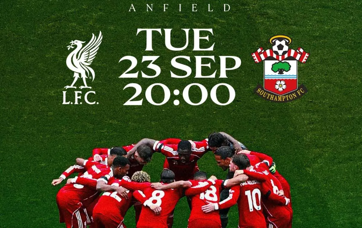 Prediksi Liverpool vs Southampton, Jadwal, dan Link Live Streaming Carabao Cup
