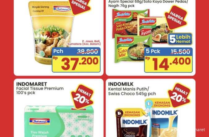 Promo JSM Indomaret Terbaru 16-18 Mei 2025, Ultra Milk-Mi Sedaap Harga Spesial