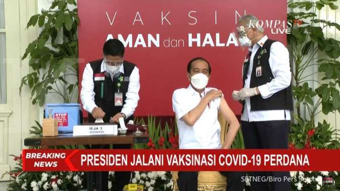 NIK Jokowi bocor, data vaksin Covid-19 terlihat, ini pembelaan Kemenkes 