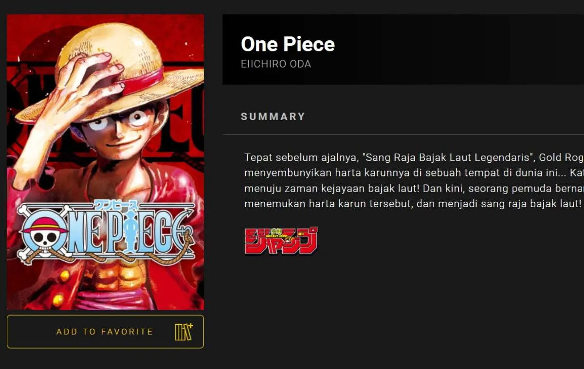 Link Baca Manga One Piece Bahasa Indonesia Legal, Terbaru Chapter 1146
