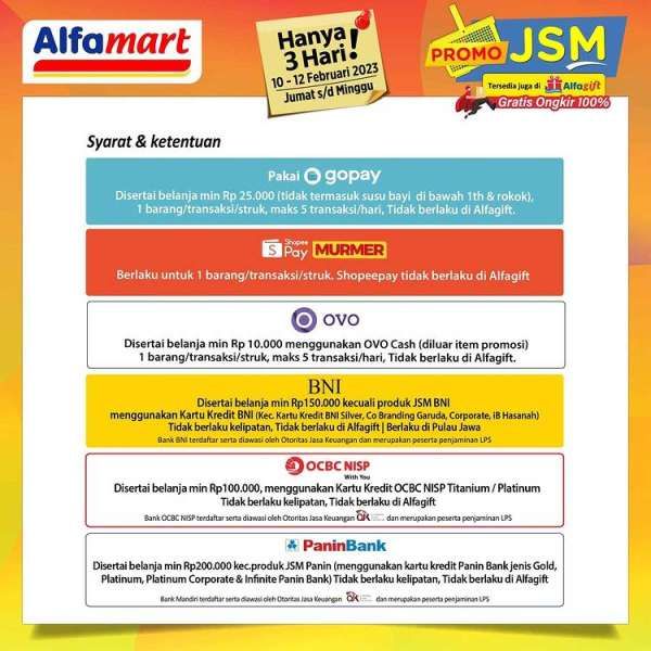 Katalog Promo JSM Alfamart Terbaru 10-12 Februari 2023