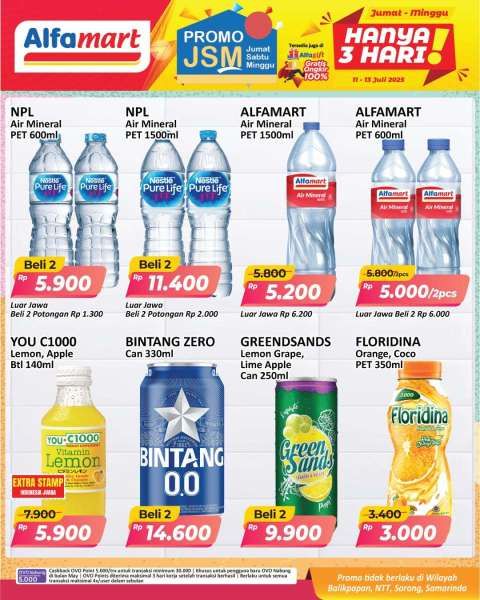 Promo JSM Alfamart 11-13 Juli 2025