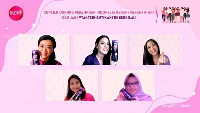 Sunsilk Konsisten Dukung Perempuan Indonesia Berani Meraih Mimpi dan Jadi TakTerhentikanTukBerkilau