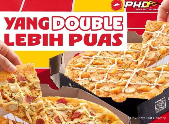 Promo Pizza Hut Delivery Double Box, Beli 2 Pizza Mulai Rp 80.000-an