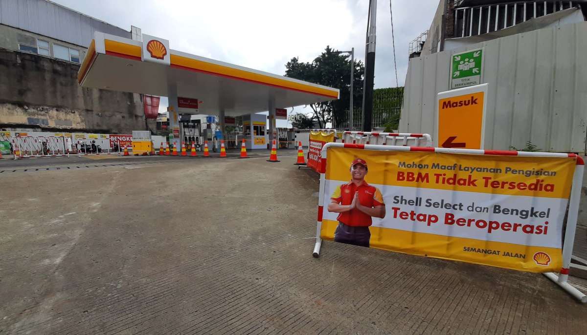 SPBU Shell Terkendala Pengadaan dan Distribusi BBM