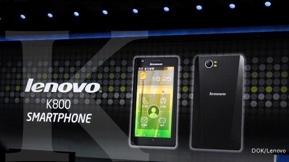 Bisnis smartphone marak, laba Lenovo semarak